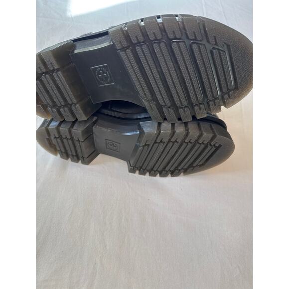 Dr Martens Audrick Nappa Leather Platform Chelsea Boots Black Lux Size 6 US - Picture 5 of 11